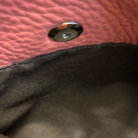 Coach Hamilton Leather Hobo Bag Dusty Rose Approx. 15 x 9 x 5 x 3 - Picture 5 of 11